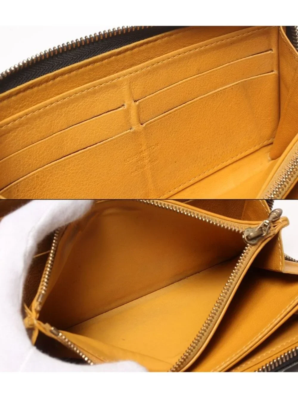 Louis Vuitton Zip Around Wallet Zippy Monogram Denim